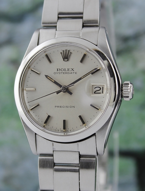 (image for) A VINTAGE RARE MID SIZE STAINLESS STEEL PRECISION MODEL / 6466